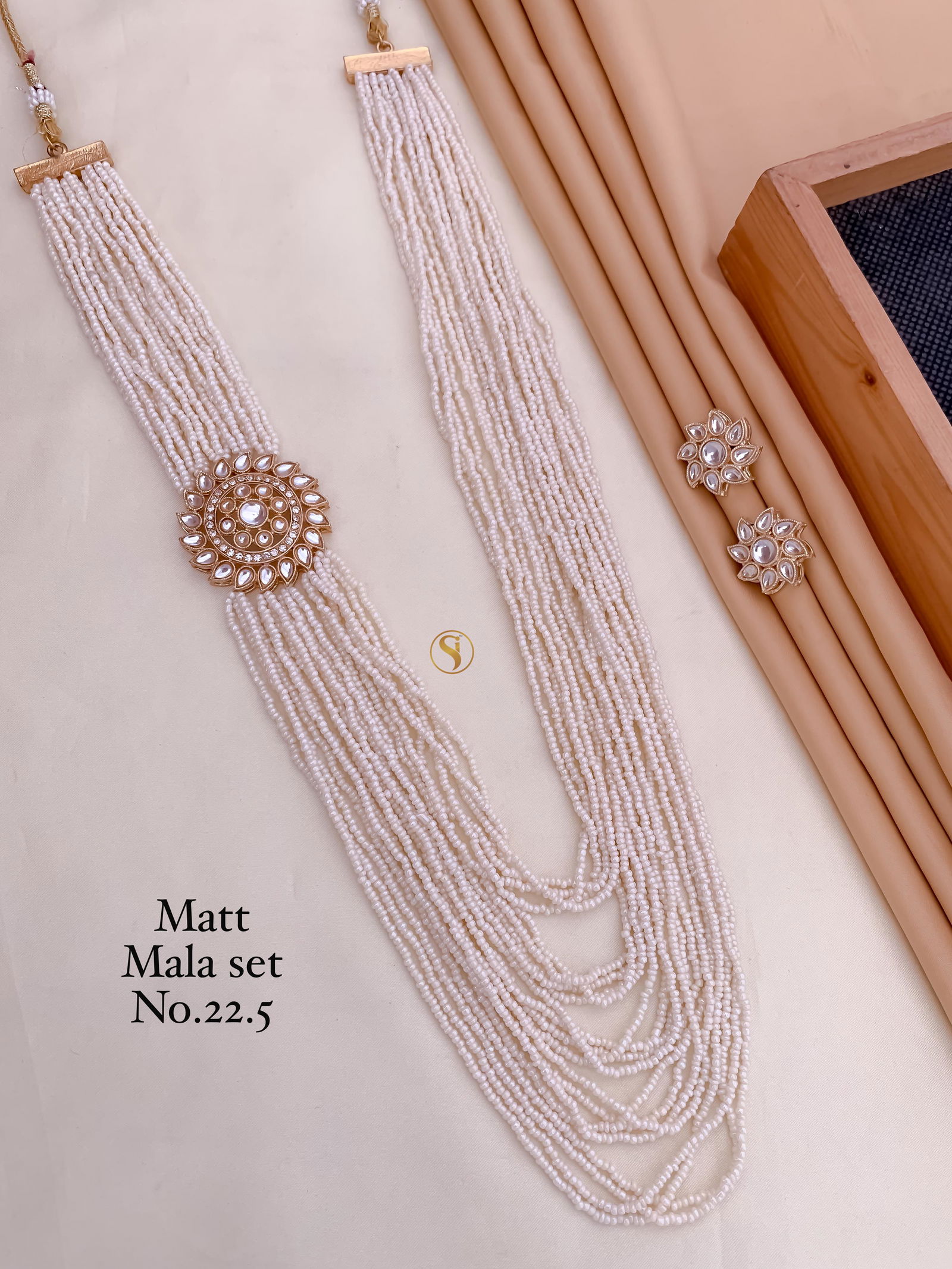 4 White Matte Mala Set Wholesale Online
